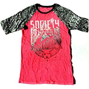 *3/$15* Hot Pink Society (Buckle) Tee
